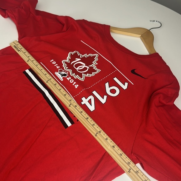 Nike Team Canada Hockey Long Sleeve Tee - 100 Years of Hockey Canada, Size XL - Picture 7 of 8